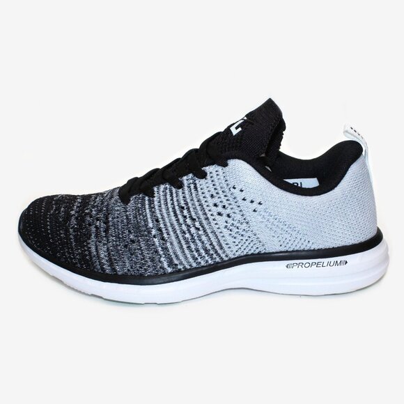 APL Athletic Propulsion Labs Women's Techloom Pro Black/Heather Grey/White 5.5 - Picture 3 of 7